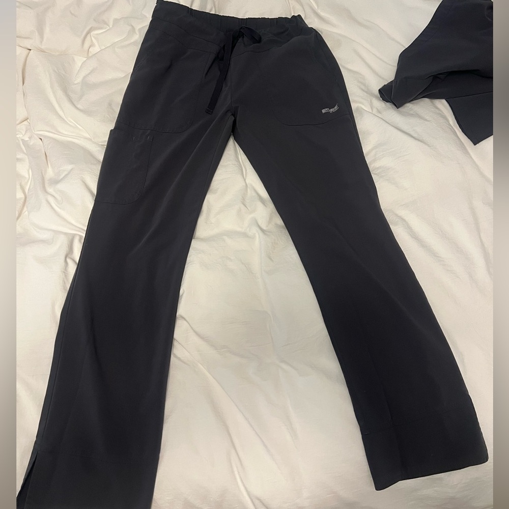 Grey's Anatomy Black Flare Pants